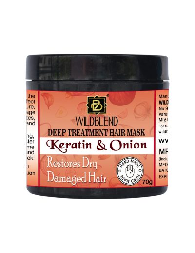deep treatment hair mask- keration onion