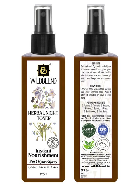 herbal night toner