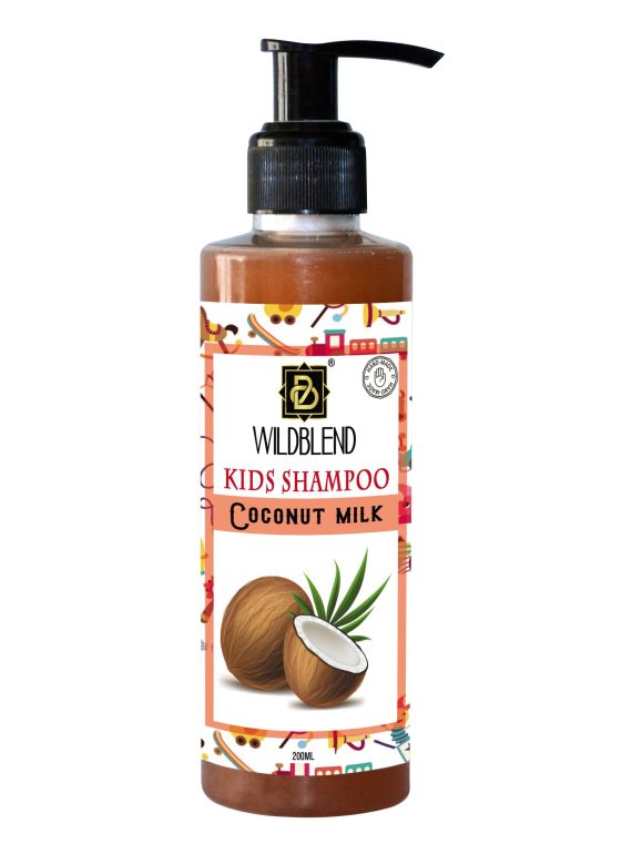 kids shampoo coconut milk