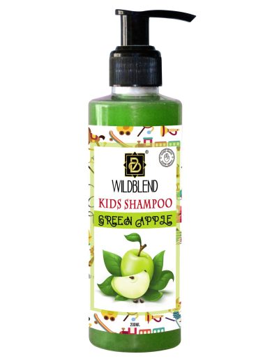 kids shampoo green apple