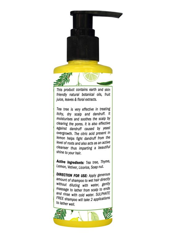 teatree lemon shampoo