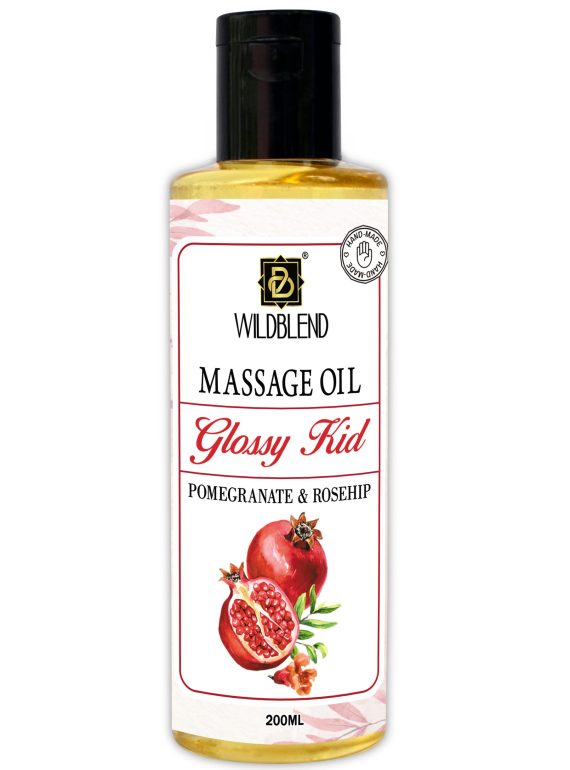 glossy kid massage oil