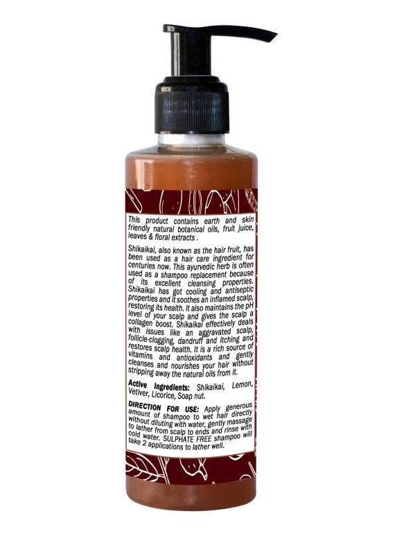 shikakai soapnut shampoo